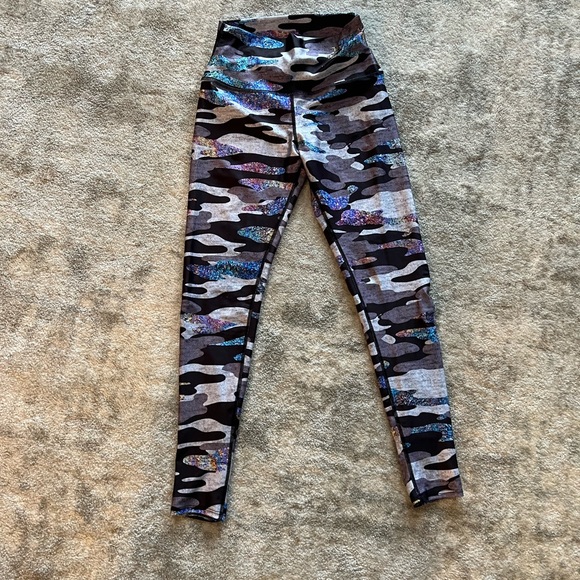 Pixie lane sparkle leggings. LIKE NEW!! - Picture 1 of 3